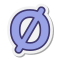 Null-Symbol icon