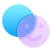 glassmorphism style mdma icon