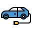 electric car icon