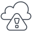 cloud error icon