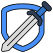 sword and shield icon