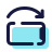 pulsar color style rotate screen icon