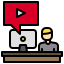 video conference icon