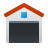 Garagem aberta icon