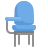 chaise-de-bureau-externe-éducation-plat-évident-plat-kerismaker icon