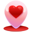 romantic location icon