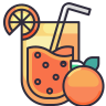 Juice fruit icon