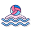Beach-volley icon