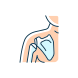 shoulder dislocation icon