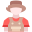 farmer man icon