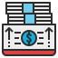banco de dinheiro externo-becris-lineal-color-becris-2 icon