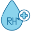 Sangue externo-Rhesus-doação de sangue-bearicons-blue-bearicons-3 icon