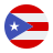 푸에르토리코 원형 icon
