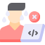 programmer coding icon