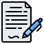 contract icon