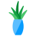 Blumenvase icon