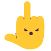 keek style obscene gesture icon