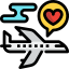 romantic trip icon
