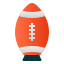 ballon-externe-football-américain-plat-dégradé-plat-dégradé-andi-nur-abdillah-2 icon
