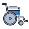 manuelles-Rollstuhl-Symbol icon
