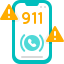 Emergency 911 icon
