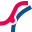 stencil style hair clip icon