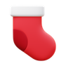 3d fluency style christmas sock icon