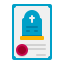 Death Certificate icon