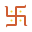 Hindu Swastika icon