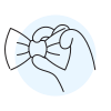 handsy style 나비 넥타이 icon
