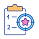 zielorientierte planung icon