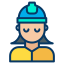 construction worker icon