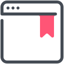 marcador web icon