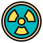 radiation symbol icon