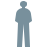 color style schatten des menschen icon