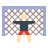 Goalkeeper With Net Skin Type 1 icon