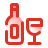 와인과 잔 icon