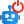 机器人的外部电源按钮在白色背景人工阴影 tal-revivo 上隔离 icon