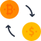 exchange bitcoins icon