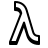 Lambda icon