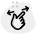 two finger zoom out icon