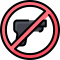 no weapons icon