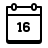 日历16 icon