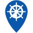 bateau-externe-géo-points-icônes-plates-inmotus-design-3 icon