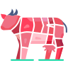 Different part of meat icon