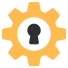 lock management icon