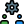 logotipo-de-rueda-de-engranaje-externa-con-configuración-de-sala-de-chat-para-múltiples-usuarios-reunión-llena-tal-revivo icon