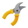 3d fluency style garden shears icon