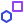 Square and polygon icon