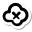 Cloud cancella icon